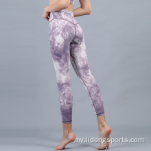 Fitness Yoga Pant Gym Legging Yoga အားကစားဝတ်စုံ